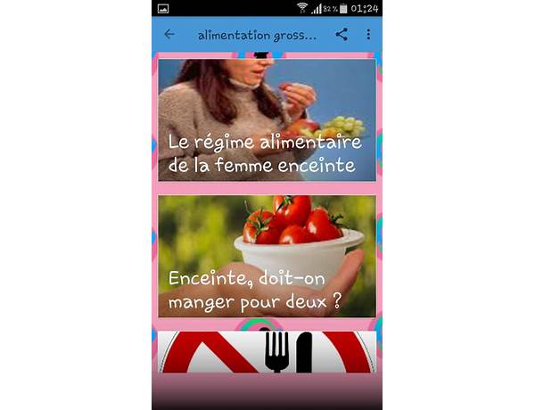 Alimentation Grossesse for Android - Download the APK from Habererciyes